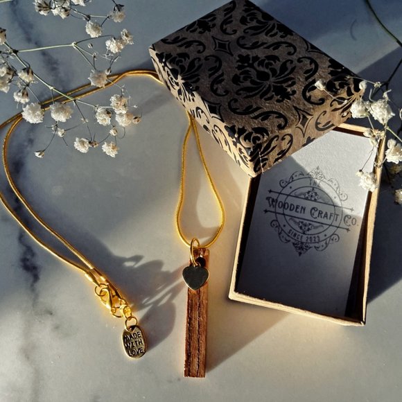 Handmade Heart Necklace - Picture 5 of 5